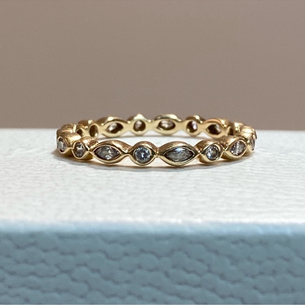 Pandora 14k Solid Gold Ring - image 2